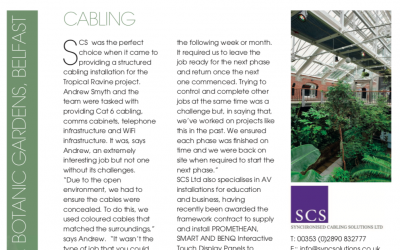 SCS Case Study features in Electrical Magazine